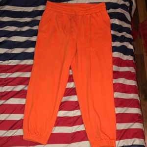 orange joggers size xl target brand